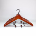 DL753 Hotel using high quality wooden clothes hanger used clothes hangers